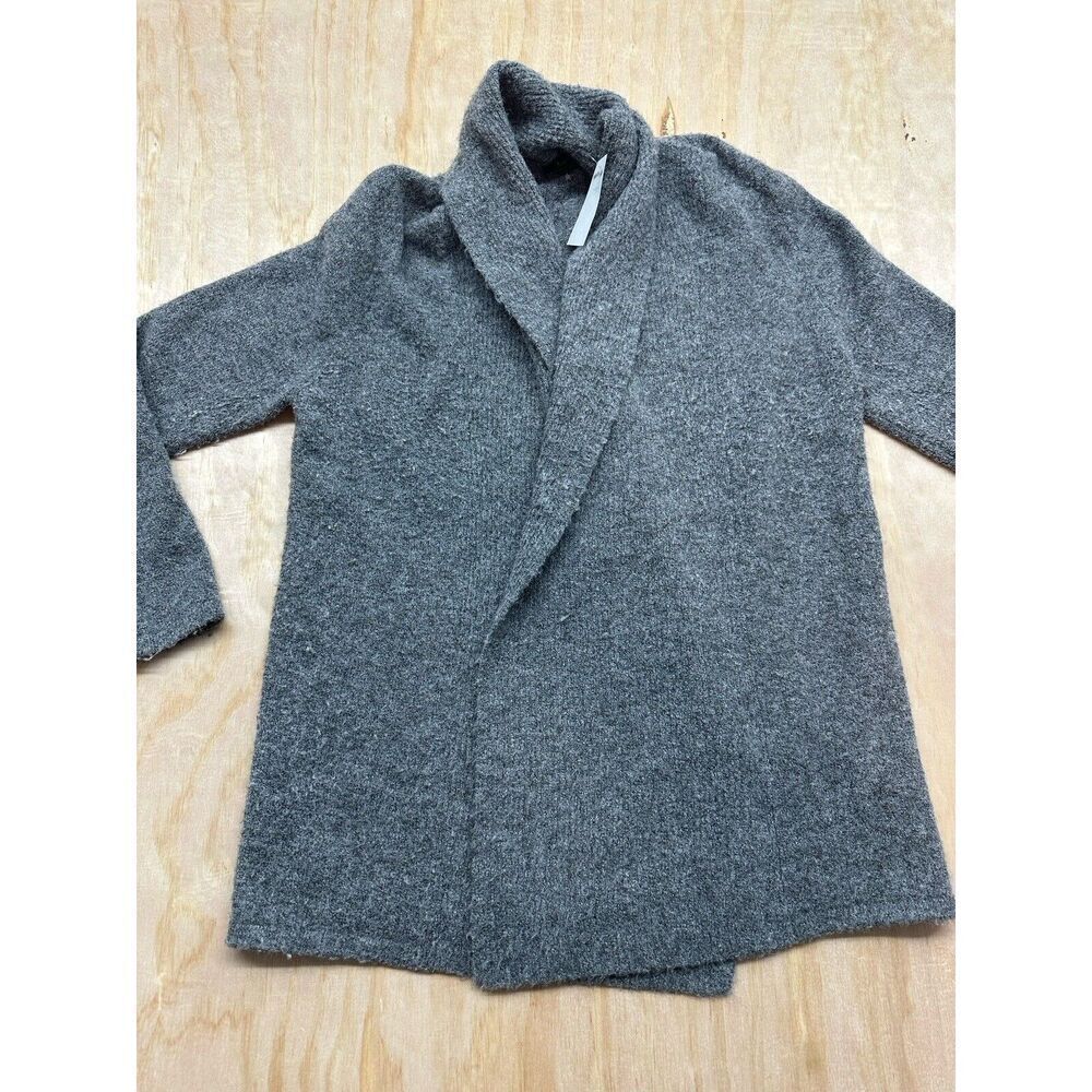Karen Kane Women’s Cardigan Sweater Small Gray S Poly Spandex Blend NWT $129